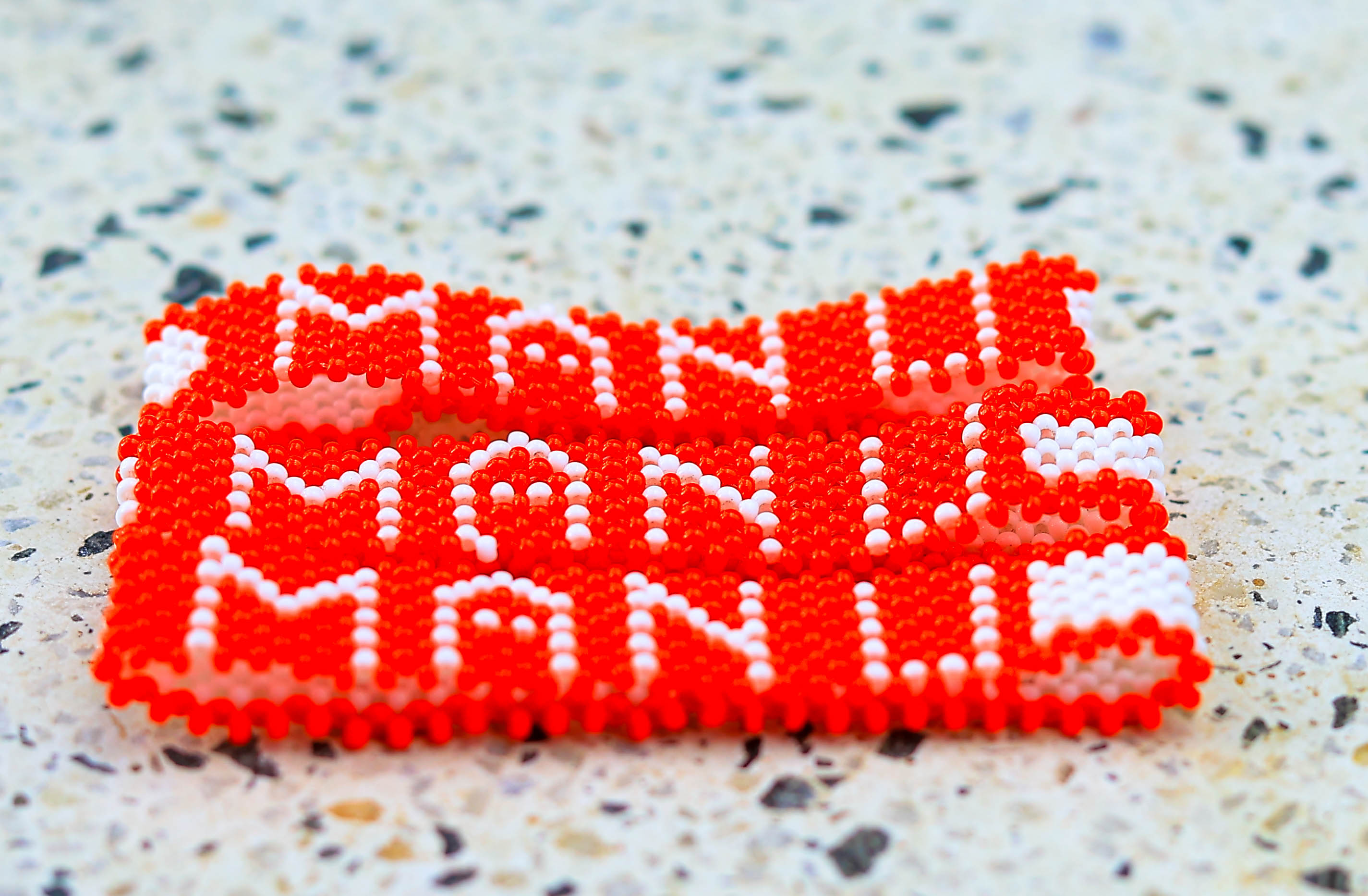 Manchester United Beaded Wristband