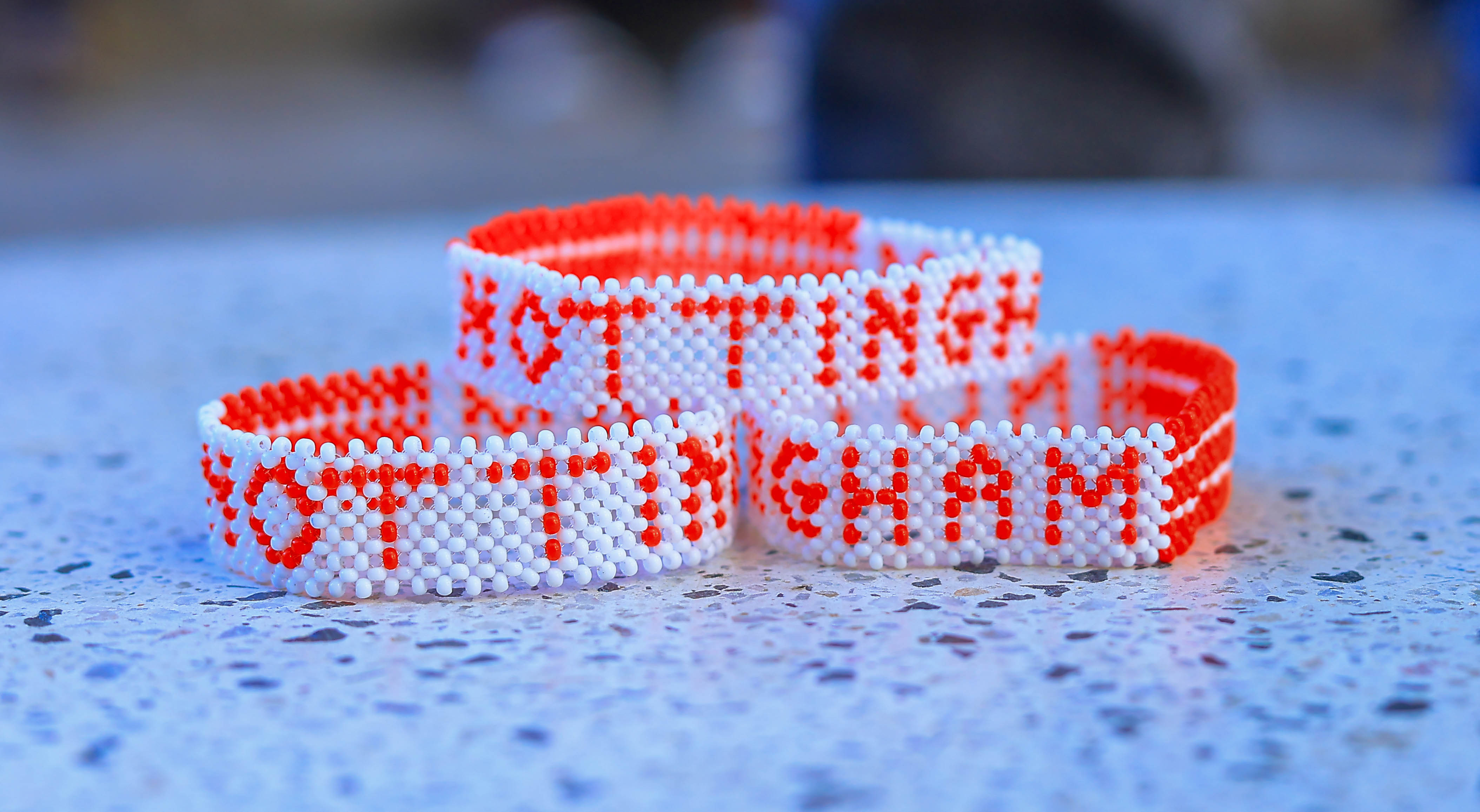 Nottingham Forest Beaded Wristband