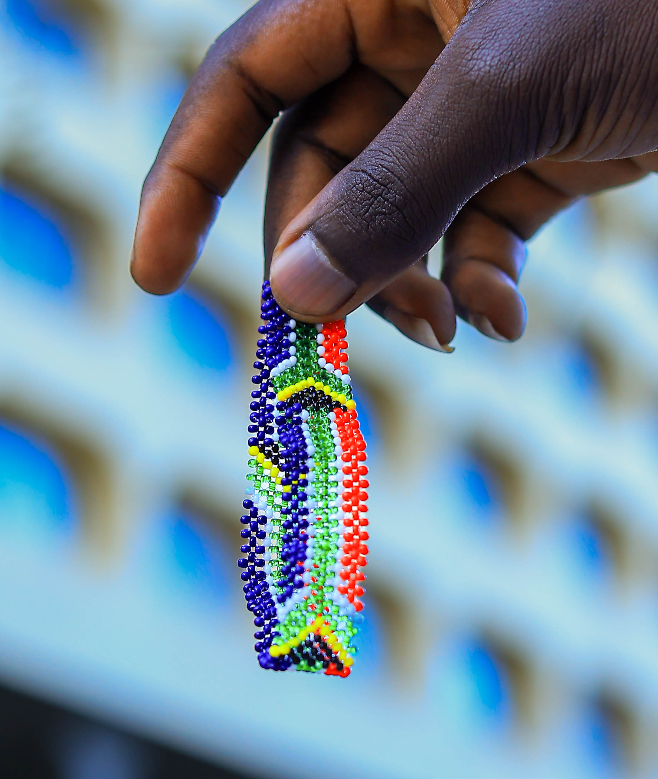 South Africa Beaded Wristband