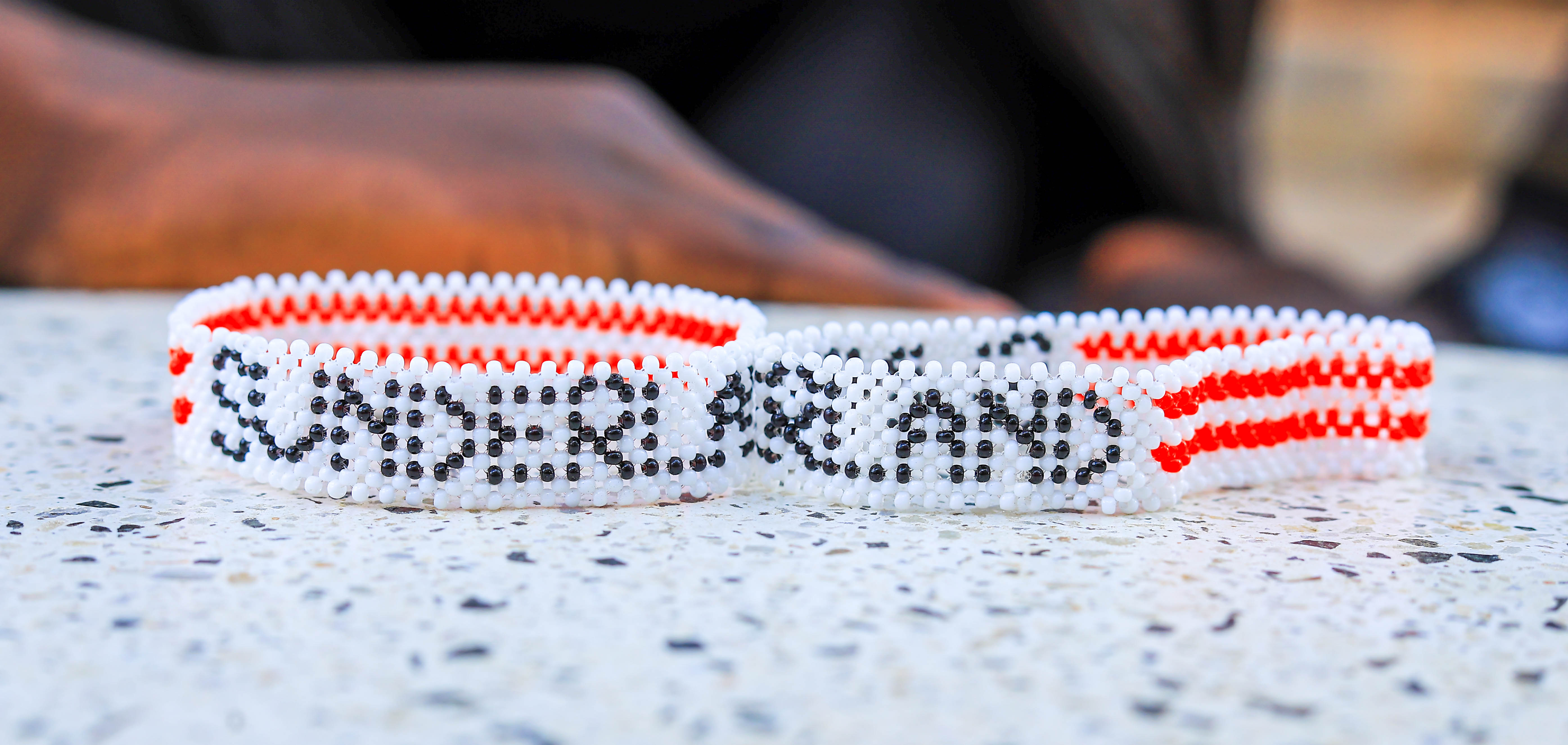 Sunderland Beaded Wristband
