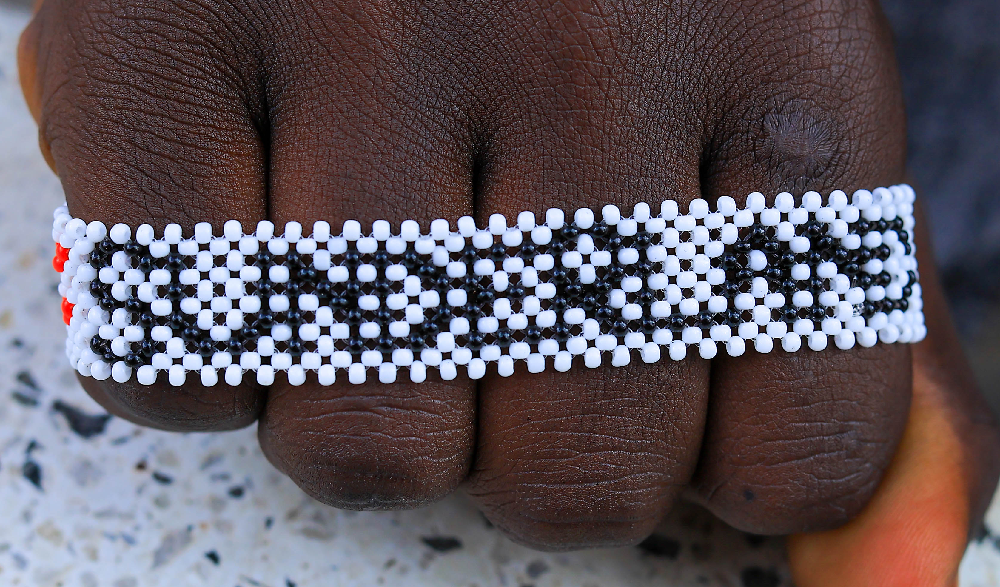 Sunderland Beaded Wristband