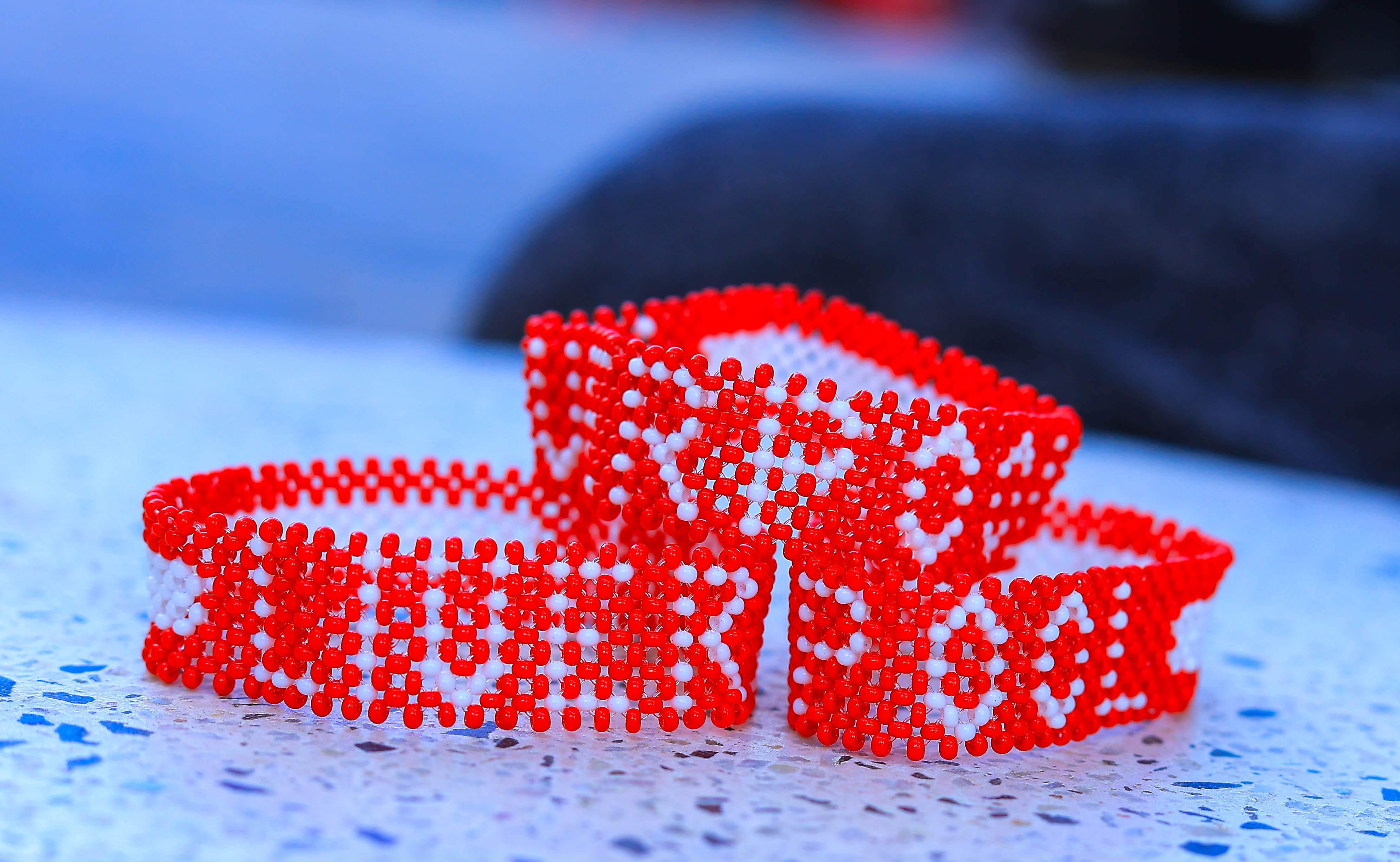 Liverpool Beaded Wristband