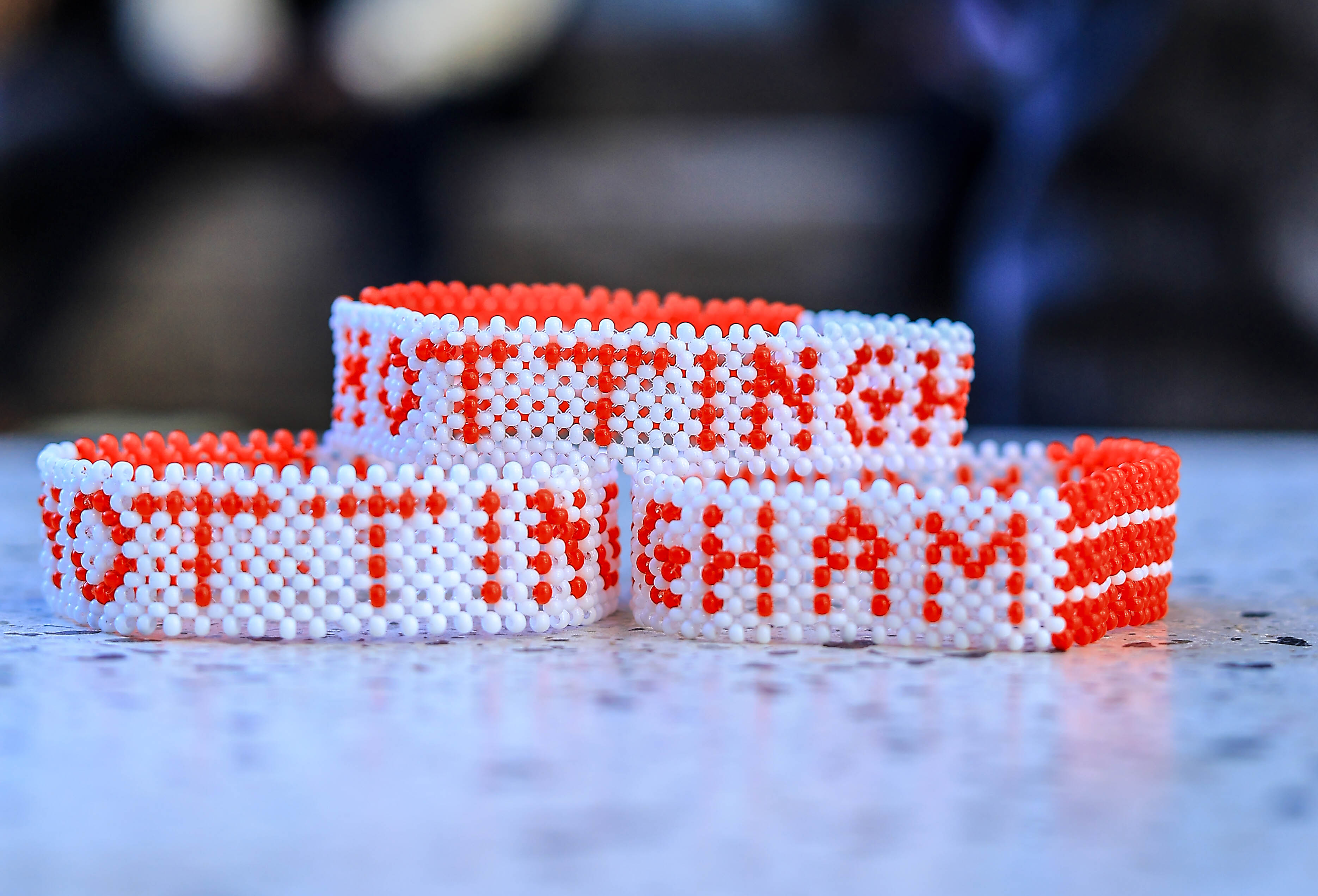 Nottingham Forest Beaded Wristband