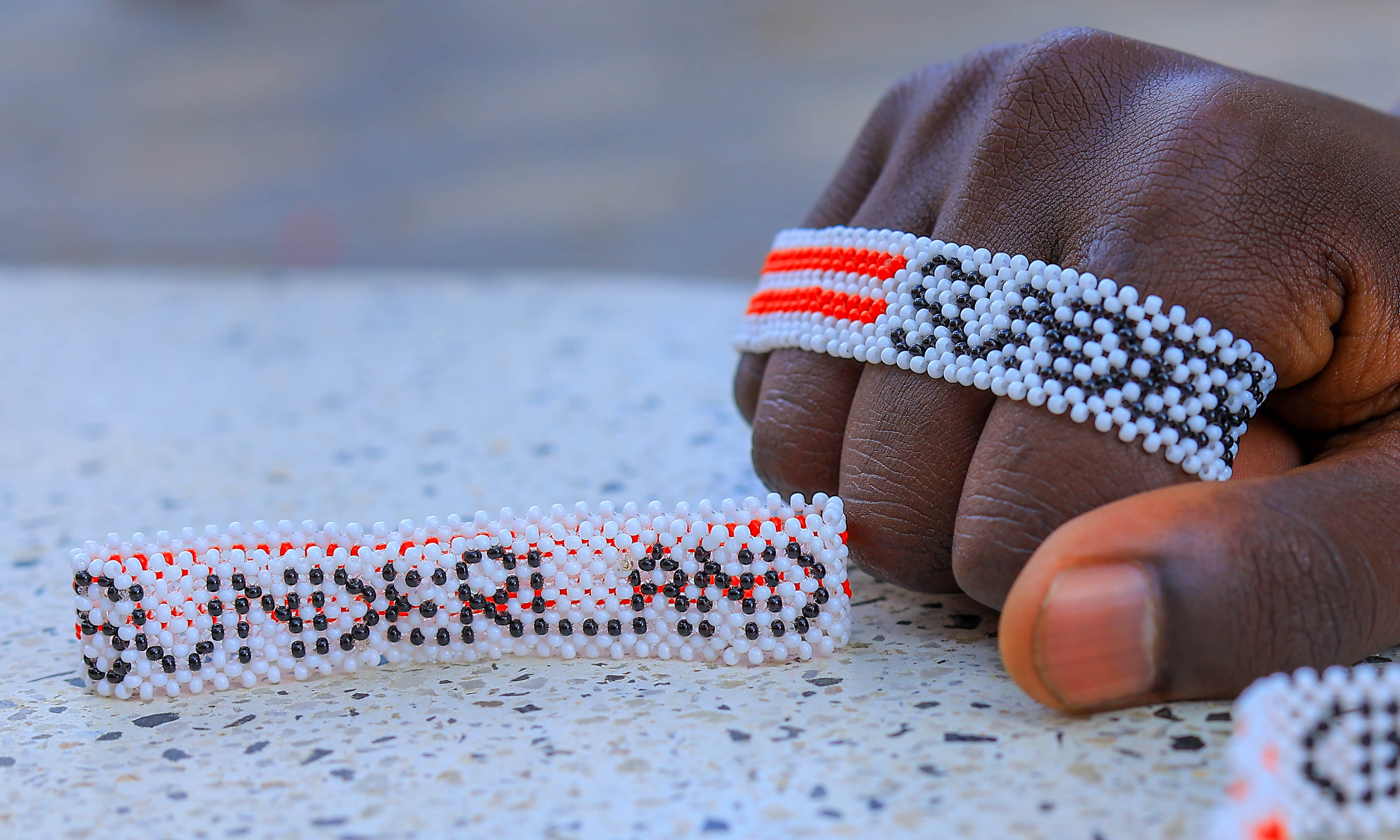 Sunderland Beaded Wristband