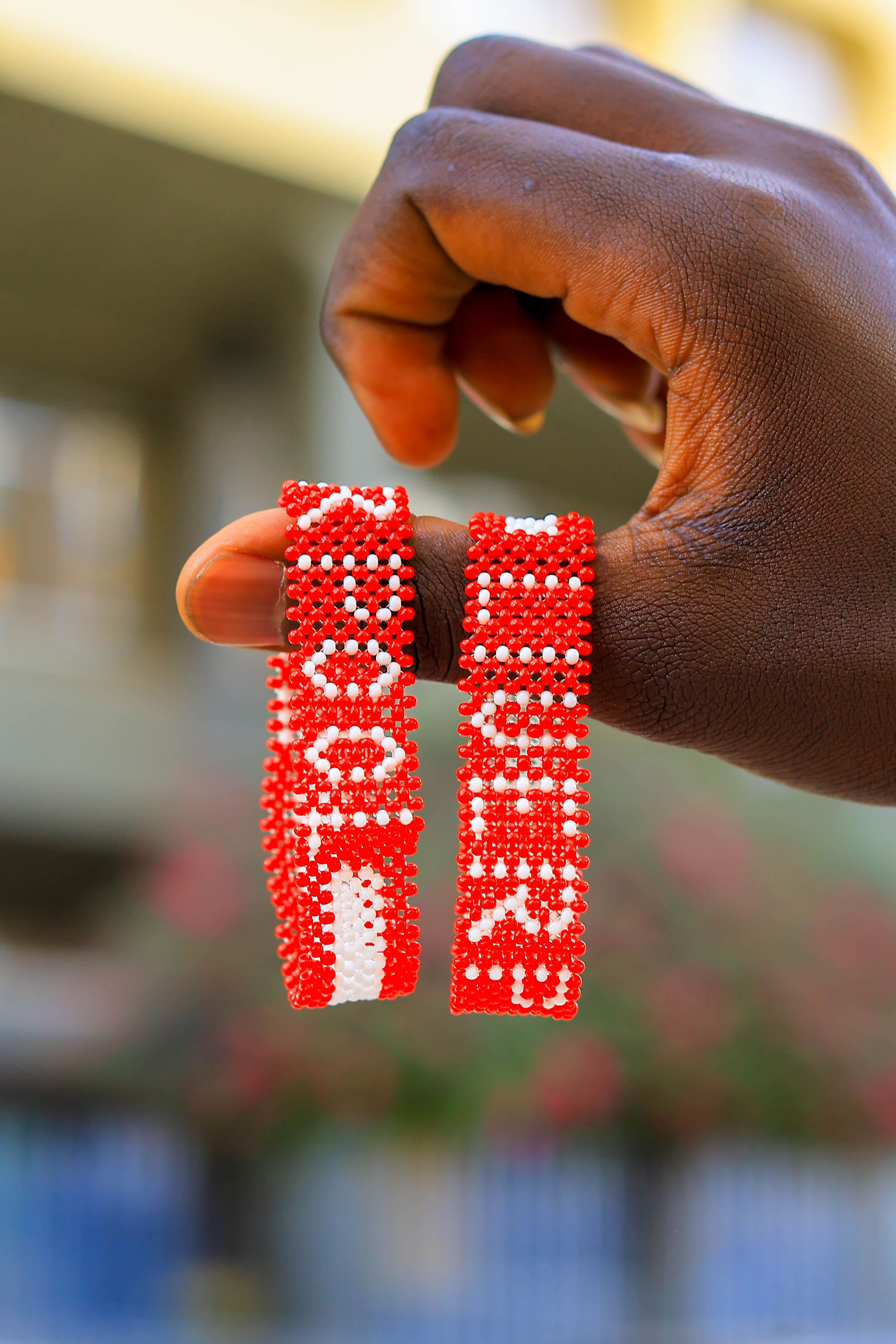 Liverpool Beaded Wristband