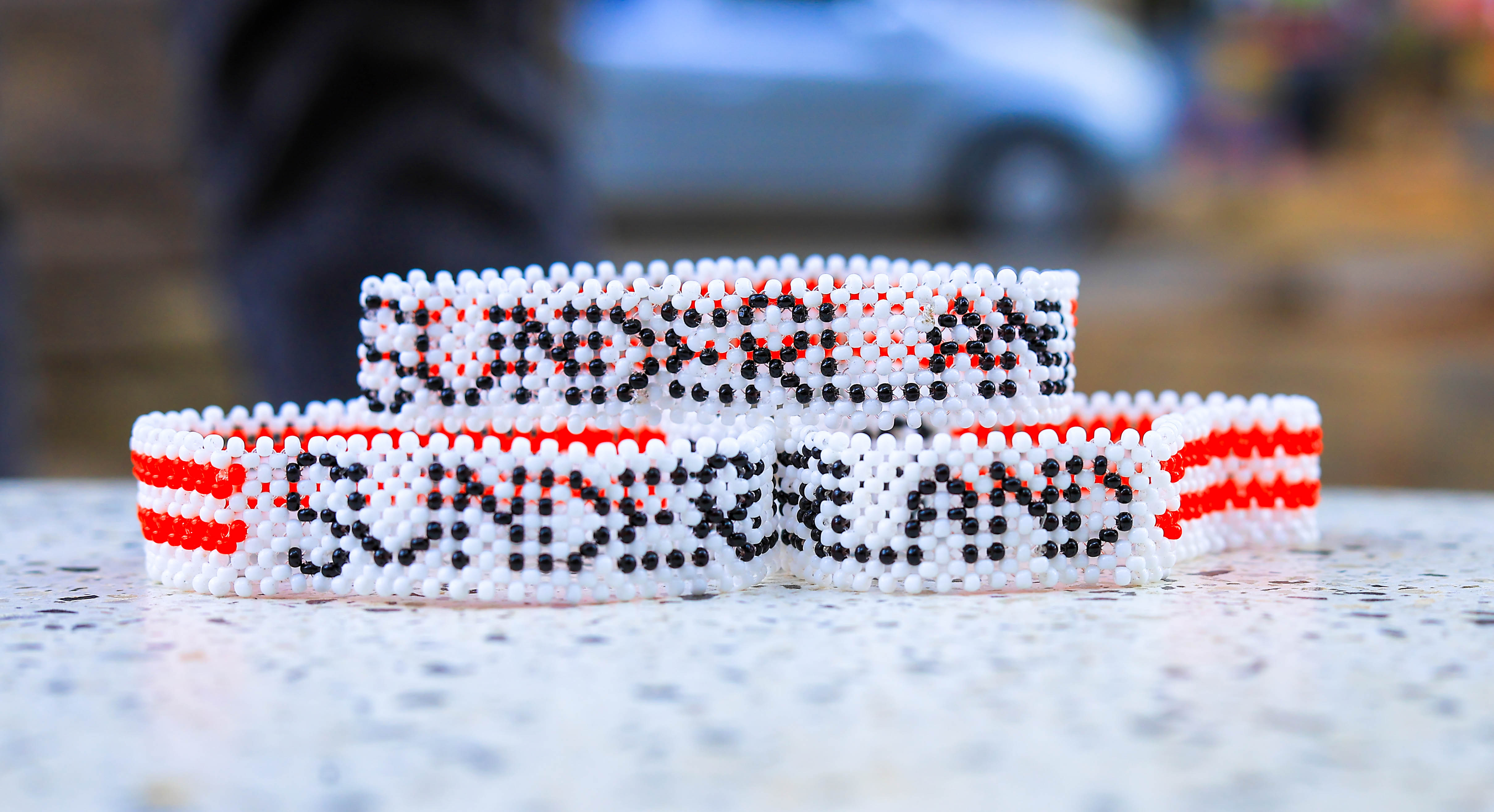 Sunderland Beaded Wristband